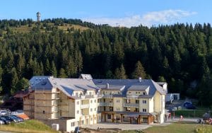 Standort der Ferienwohnung an der Passhöhe zwischen Feldberg und Grafenmatt